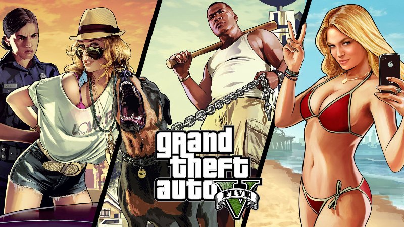 Le jeu GTA V se vend comme des petits pains