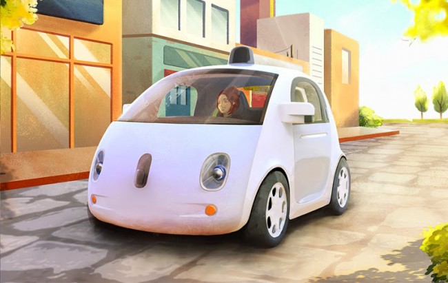 La voiture autonome de Google de 2015